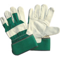 Cow Grain Leather Palm Satefy Driver Work Glove